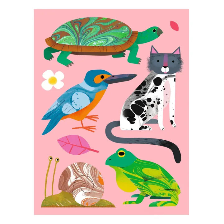 Djeco Colouring Marbling Papers