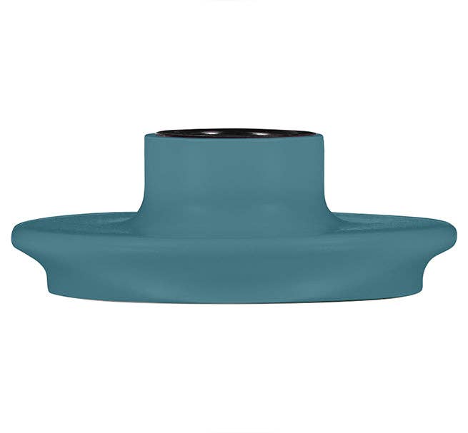 Small Pompadour Blue Candleholder