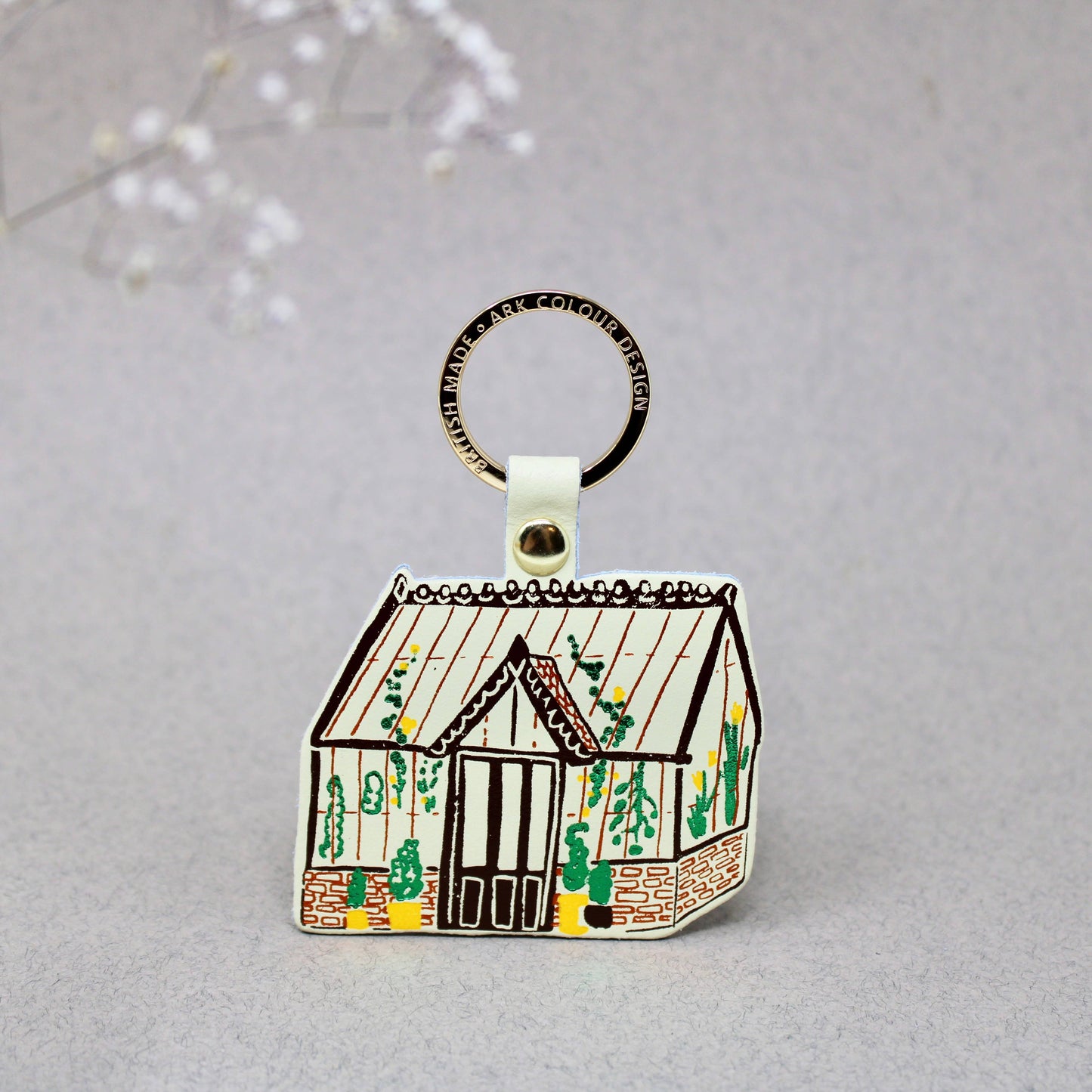 Greenhouse Key Fob: Yellow