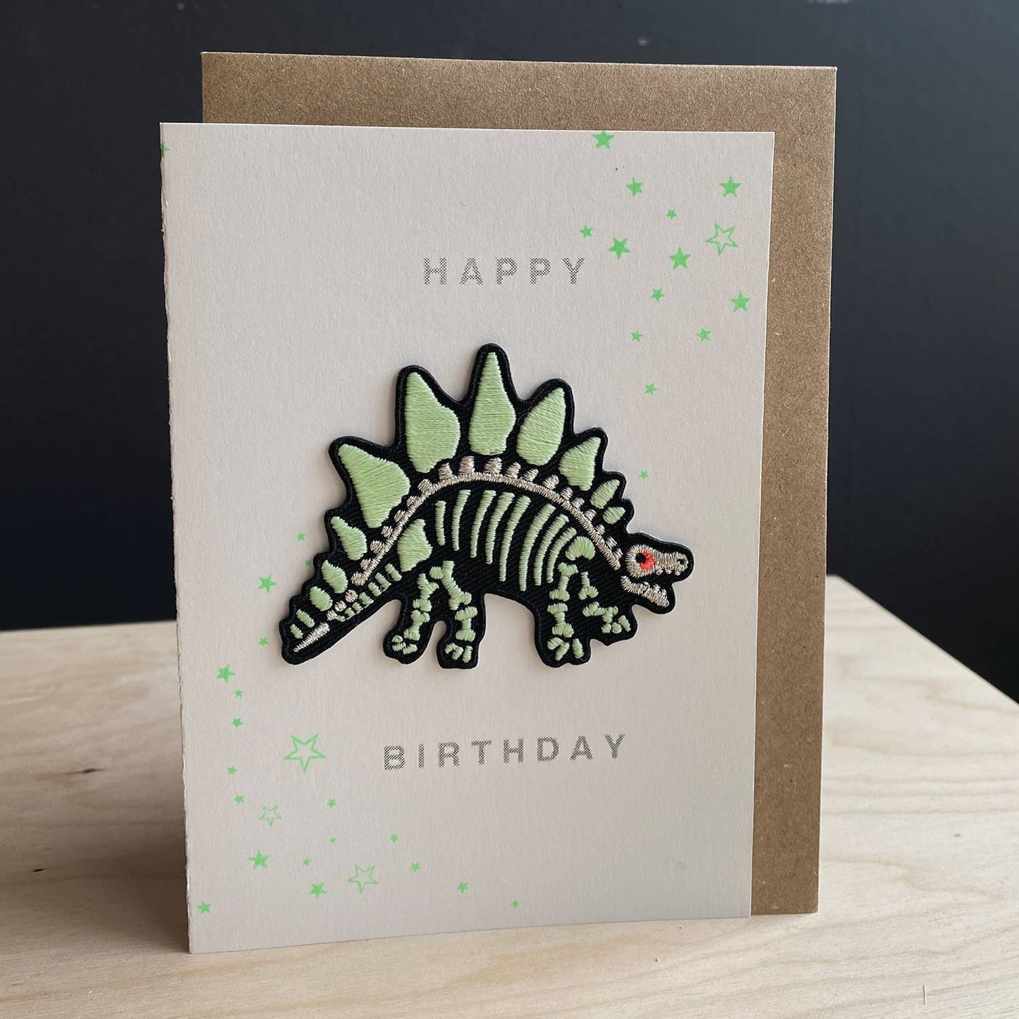 Patch Cards - Dinosaur Skeleton