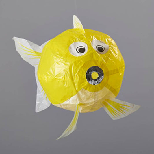 Paper Balloon - Yellow Fish