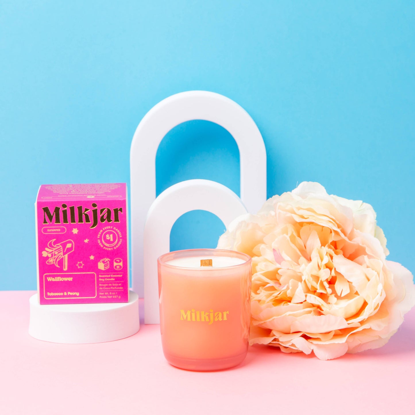 Wallflower - Tobacco & Peony Coconut Soy Candle