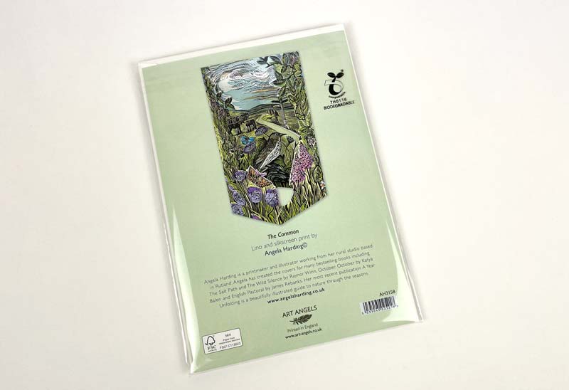 Art Angels 3D 'The Common' by Angela Harding Greetings Card