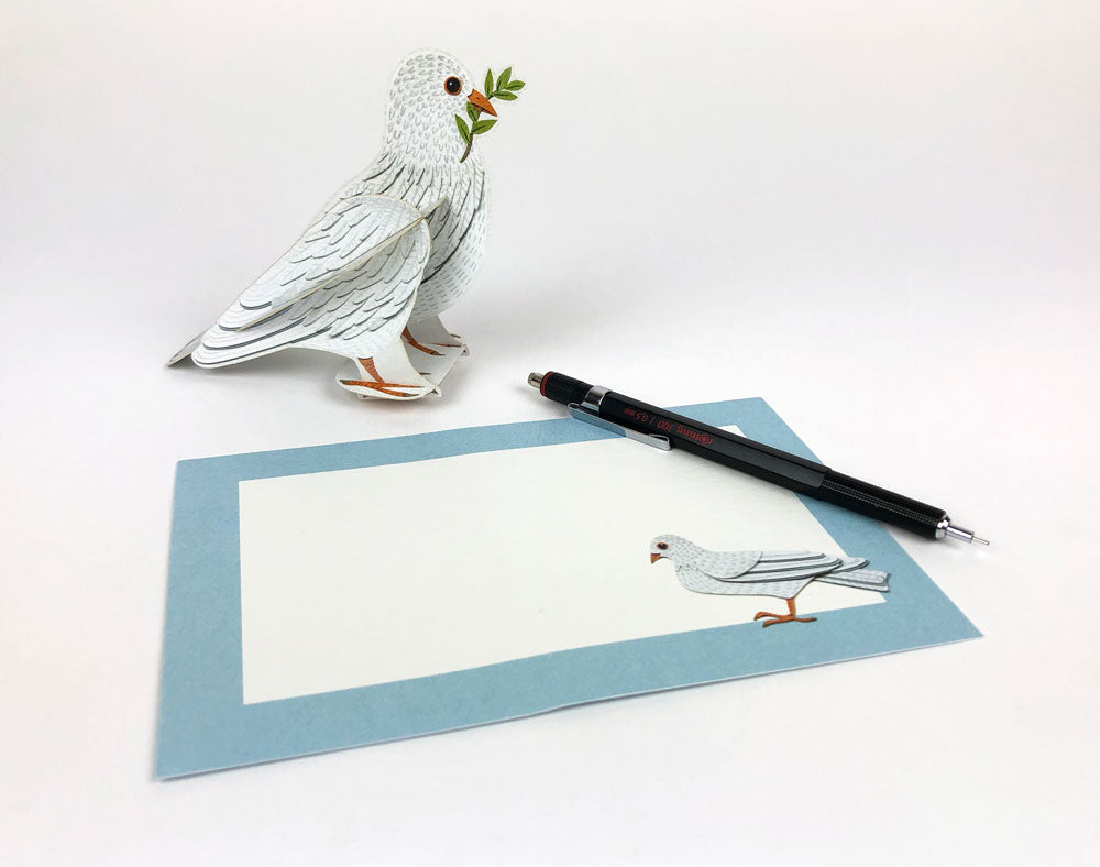 Art Angels Pop-Out Pets Alice Melvin Dove Card
