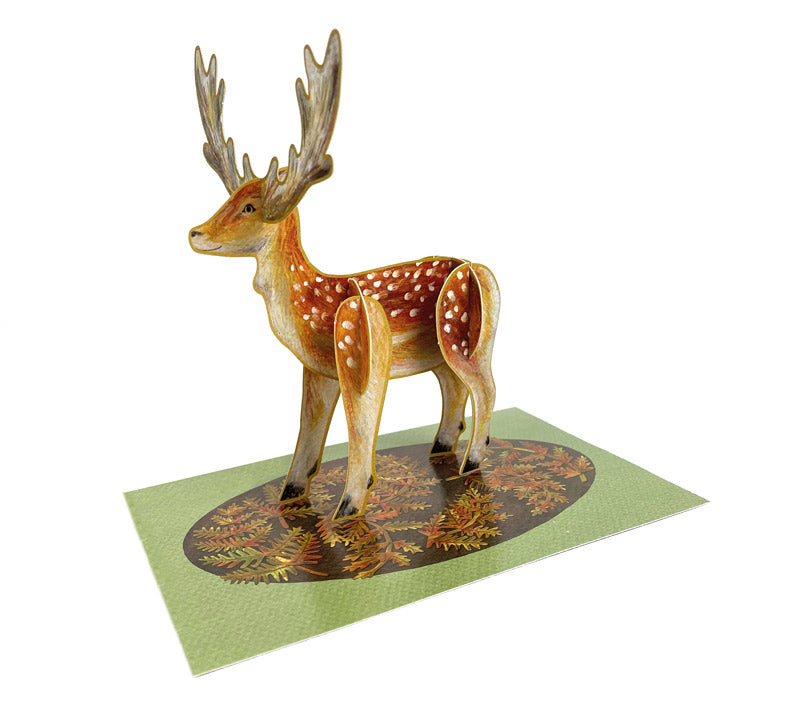 Art Angels Pop-Out Pets Alice Melvin Deer Card