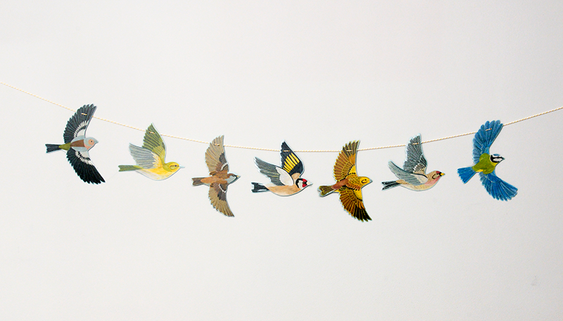Alice Melvin Bird Garland