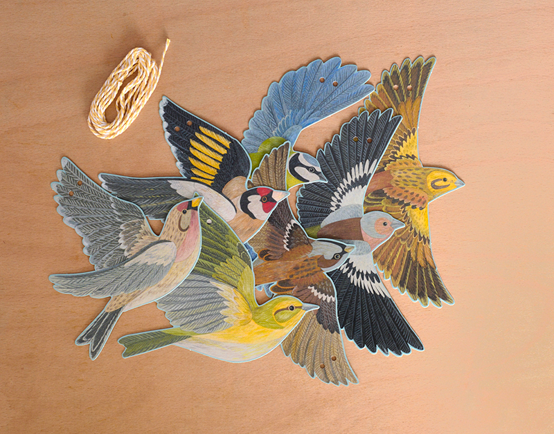 Alice Melvin Bird Garland
