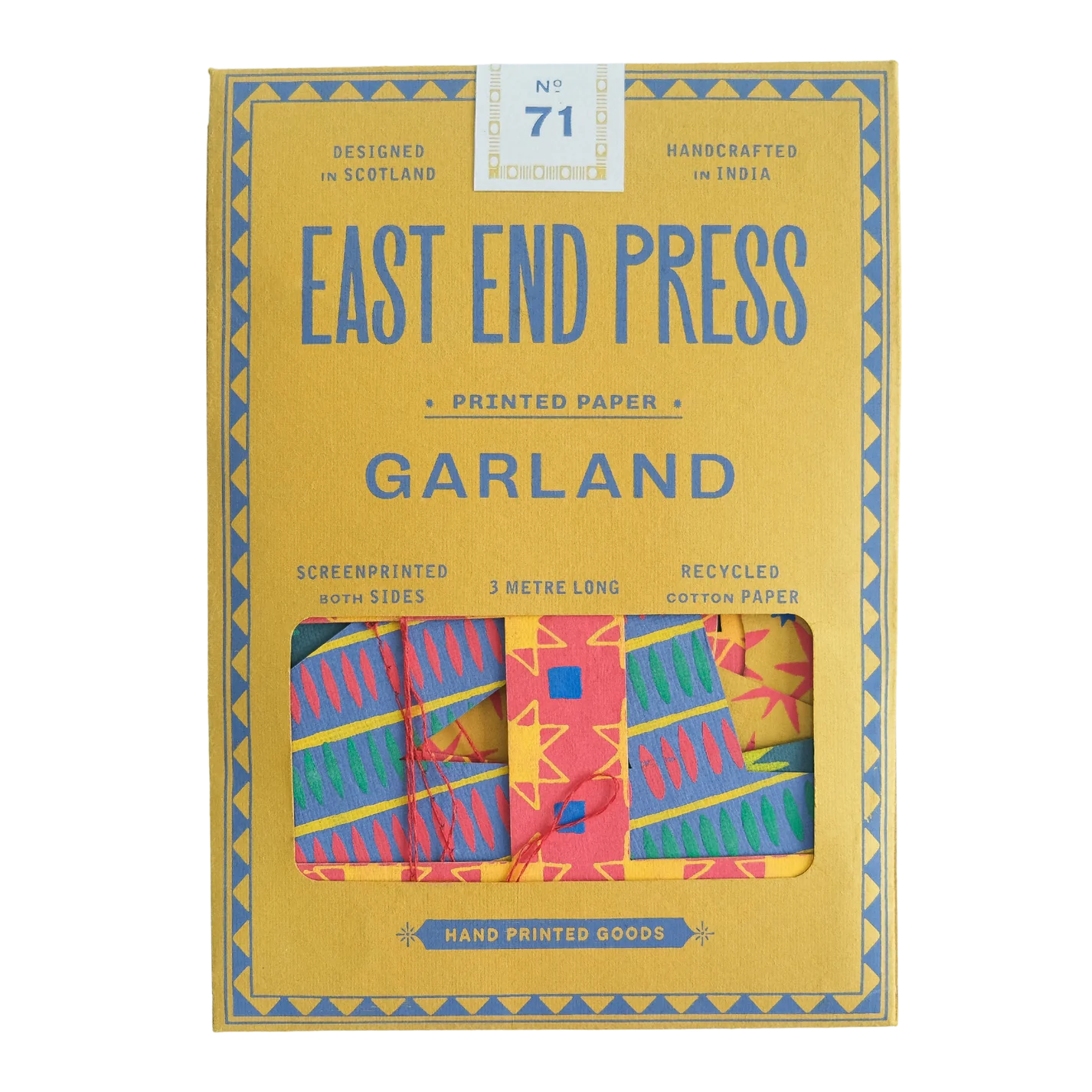 Bright Happy Birthday Garland