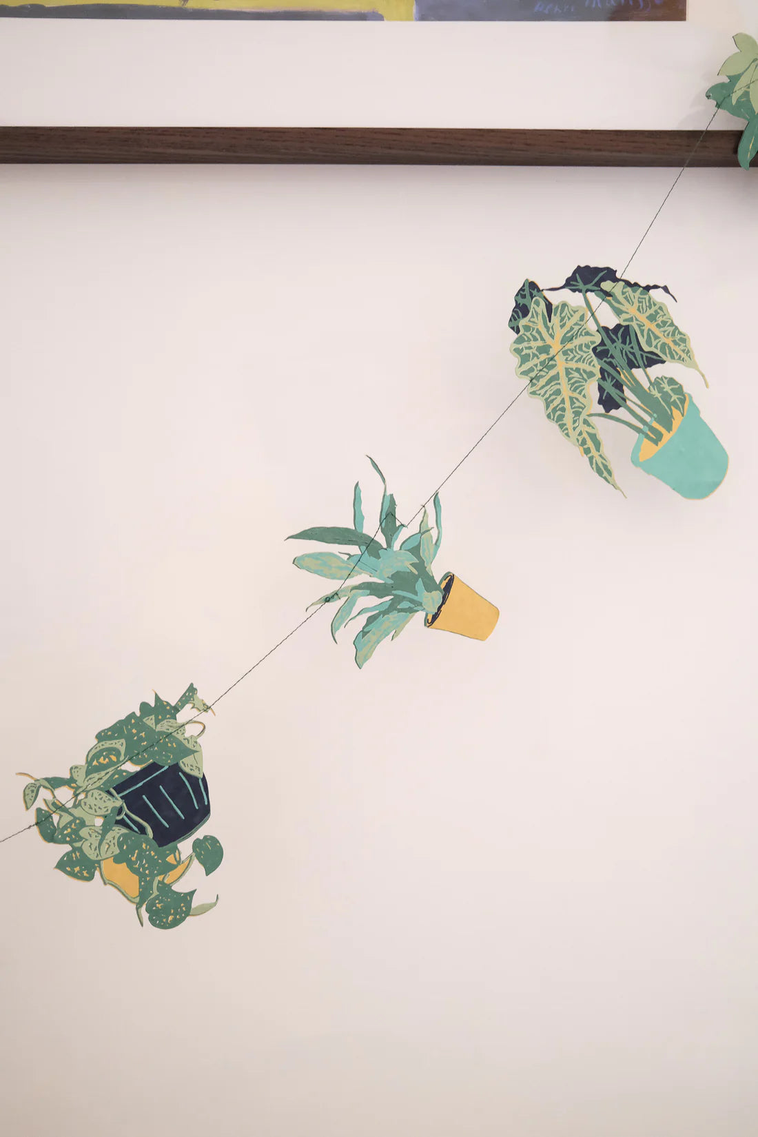 Houseplants Sewn Garland