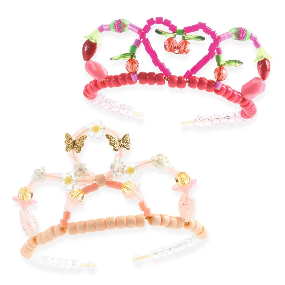 Djeco Duo of Tiaras - Pinks