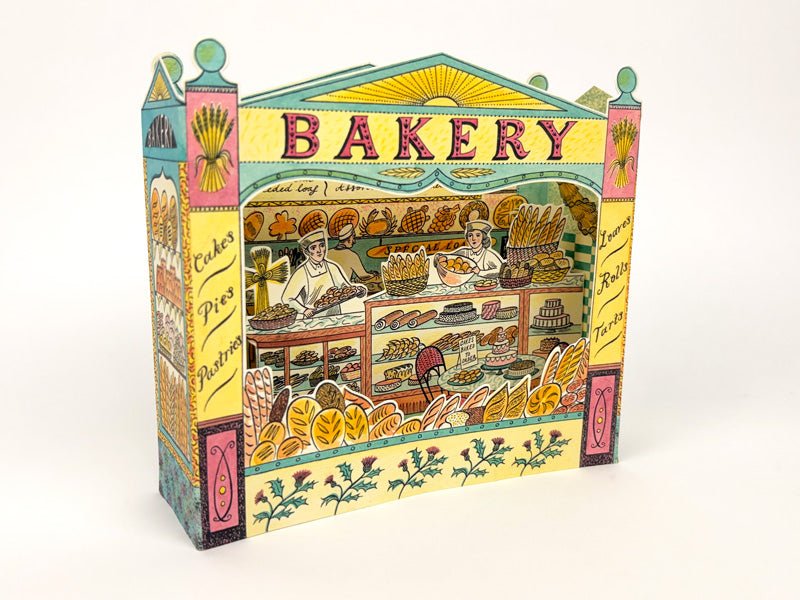 Art Angels 3D 'Bakery' by Emily Sutton Greetings Card