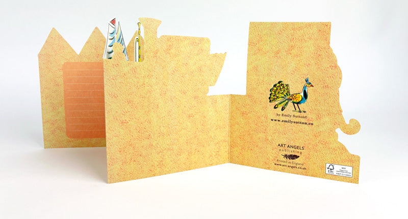 Art Angels 3D 'Tin Toys Cats' by Emily Sutton Greetings Card