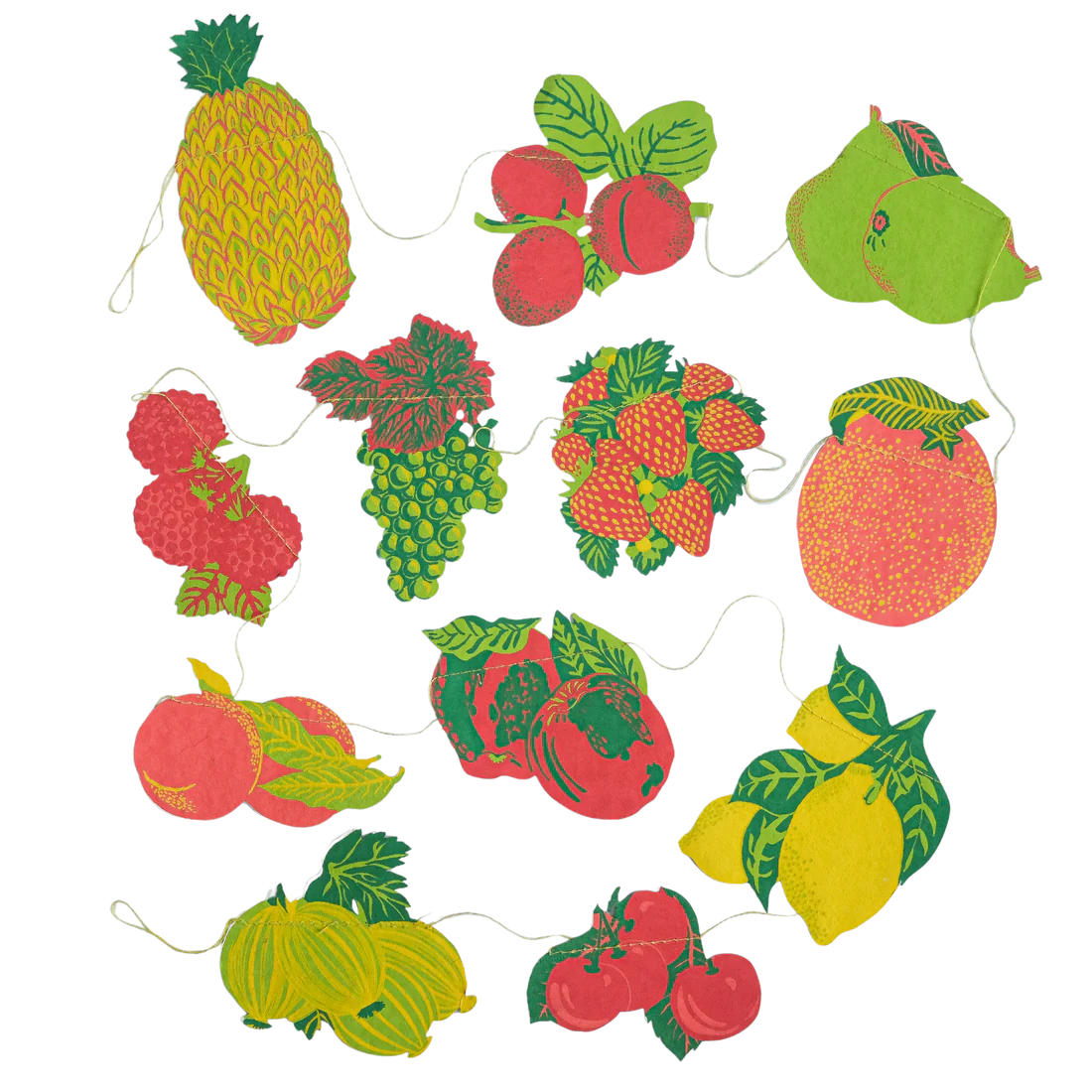 Fruit Sewn Garland