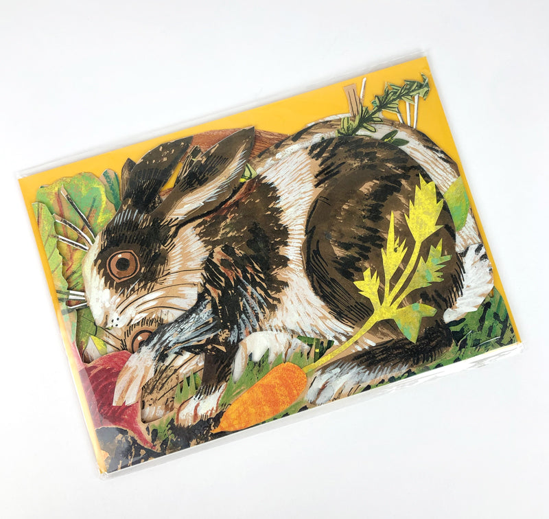 Art Angels 3D Mark Hearld Rabbits Pop-Up Card