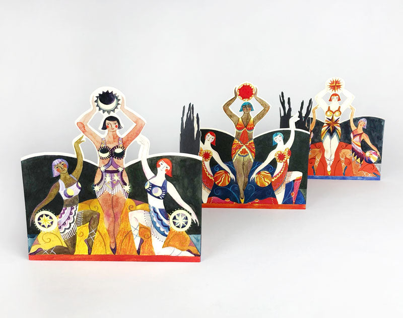 Arts Angels 'Circus' Die Cut Card by Sarah Young