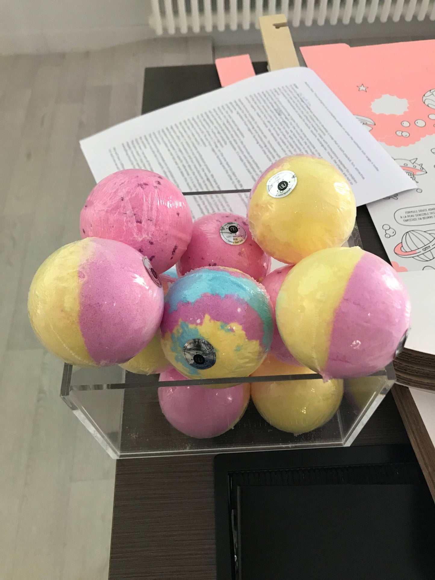 Nailmatic Bath Bomb - Red Planet