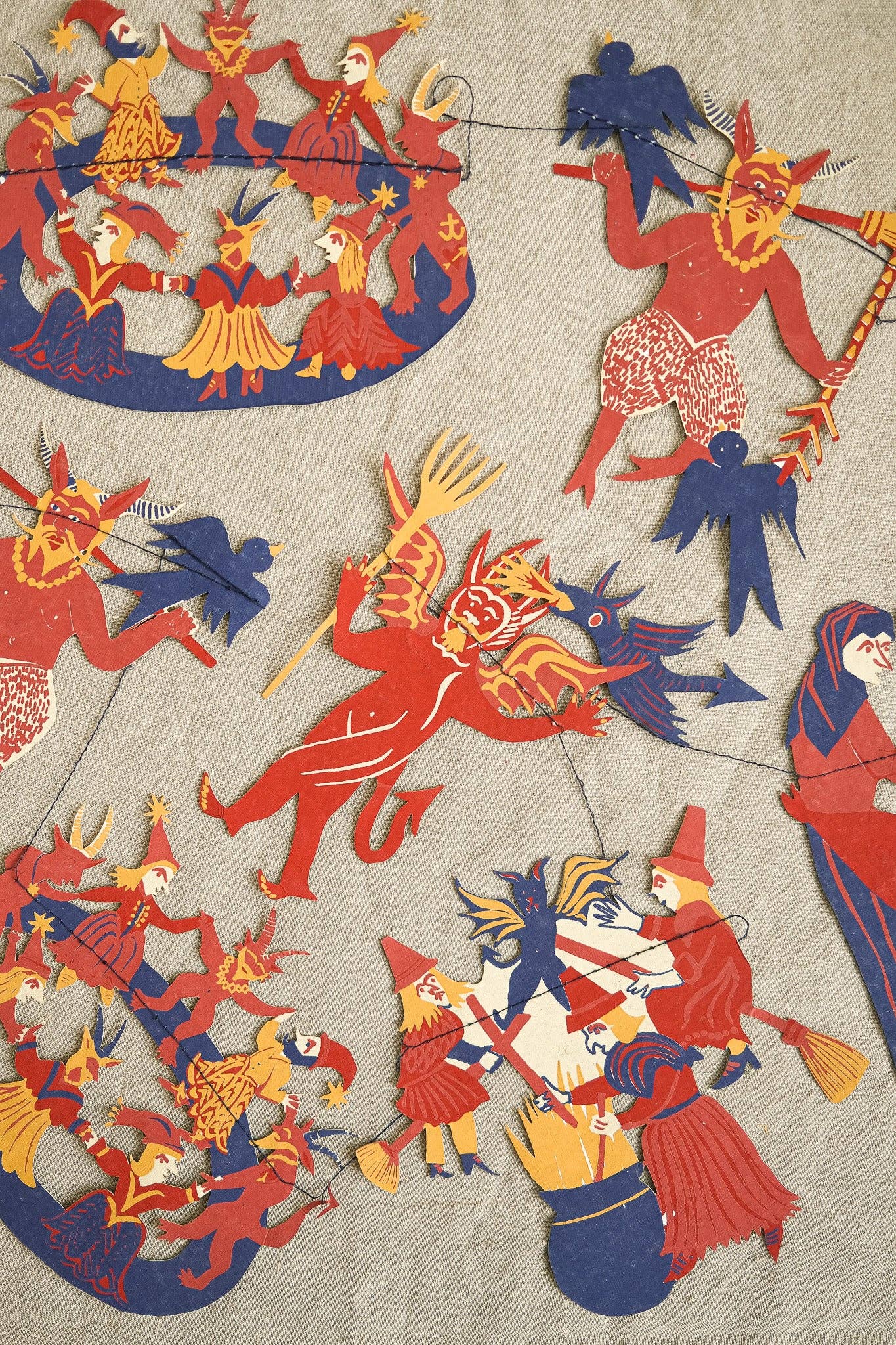 Medieval Sewn Garland