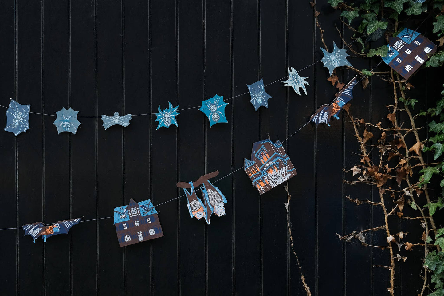 Haunted House Sewn Garland