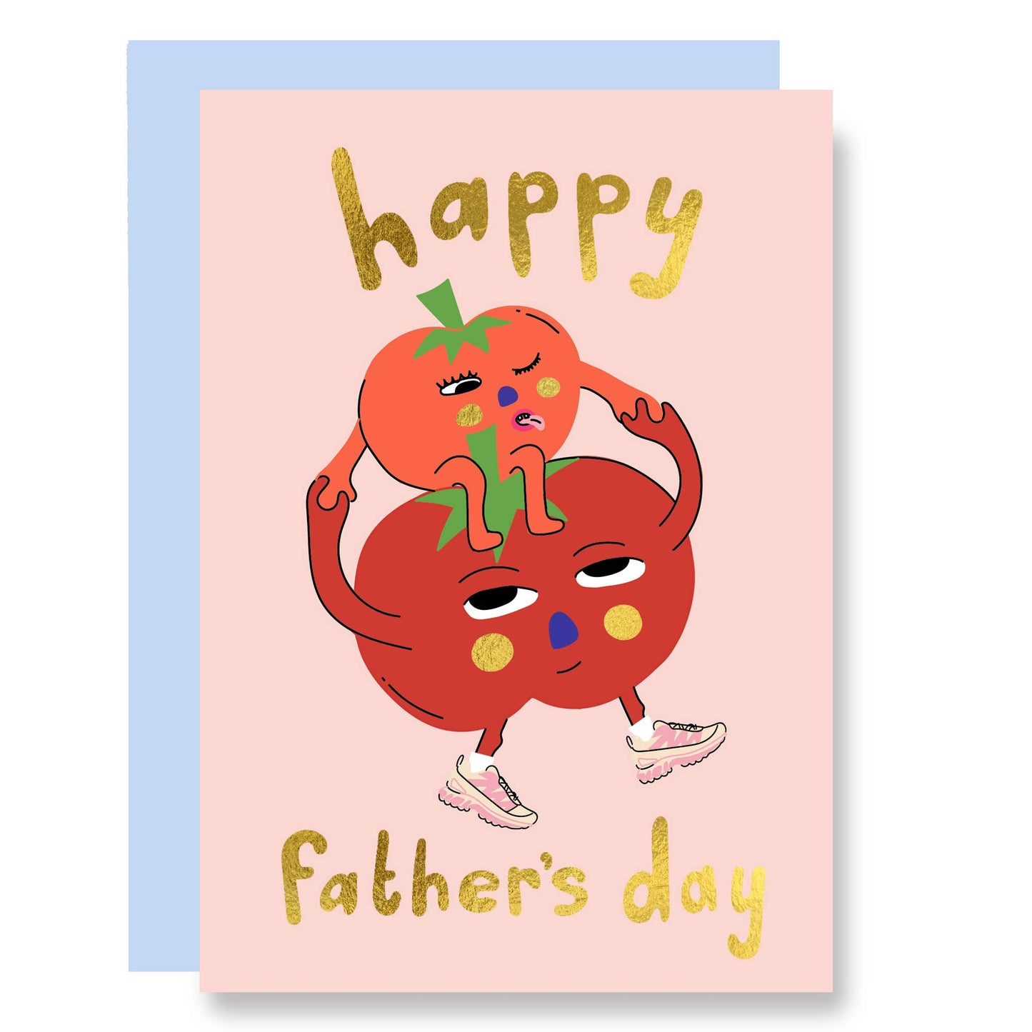 Tomato Dad - gold foil