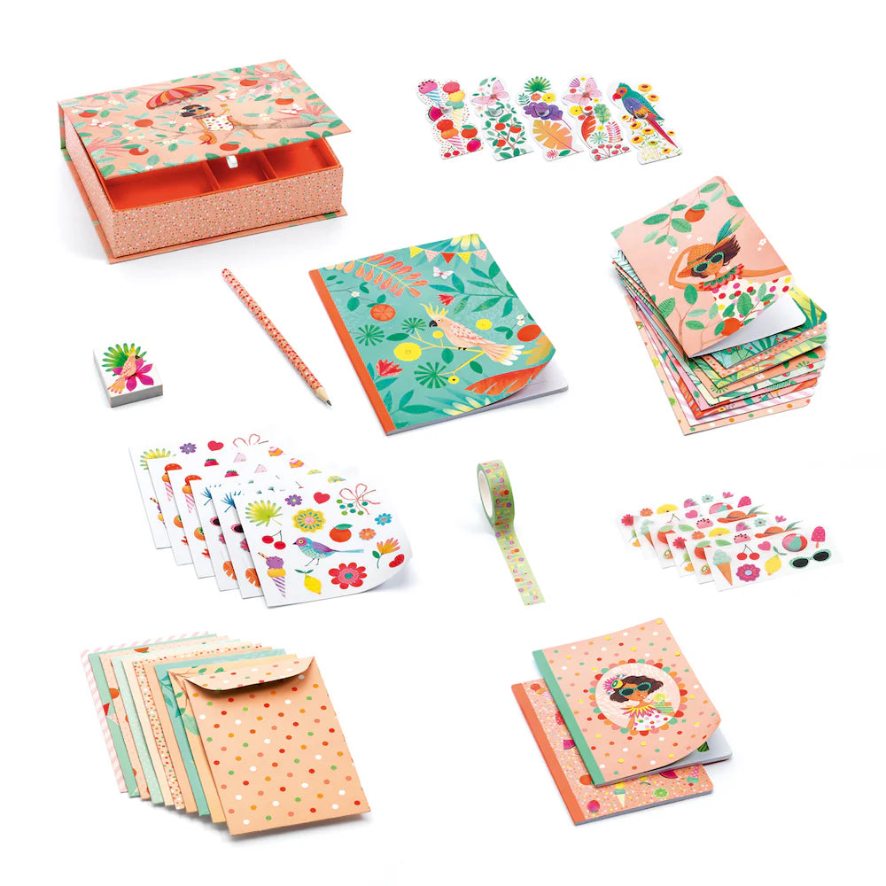 Djeco Lovely Paper - My Stationery Marie Box Set