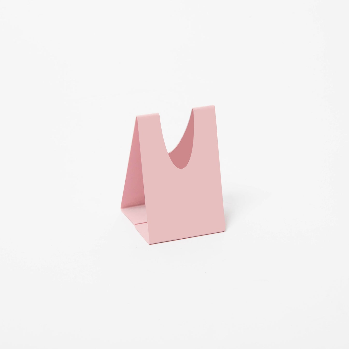 Triangle Candle Holder: Pink