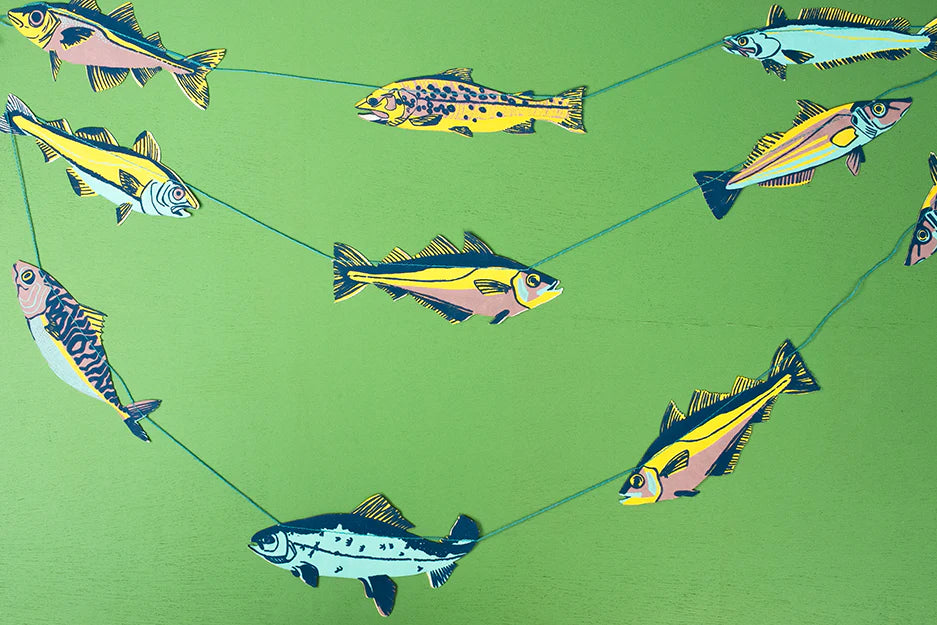 Fishes Sewn Garland