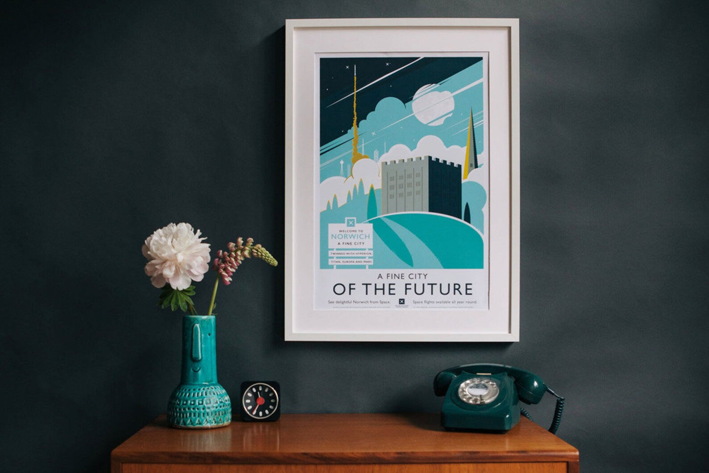 A Fine City of the Future – Norwich Screen Print
