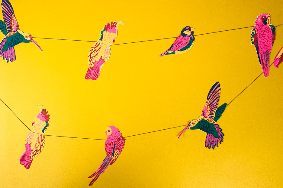 Tropical Birds Garland
