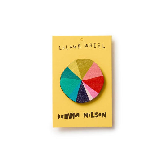 Colour Wheel Pin Badge