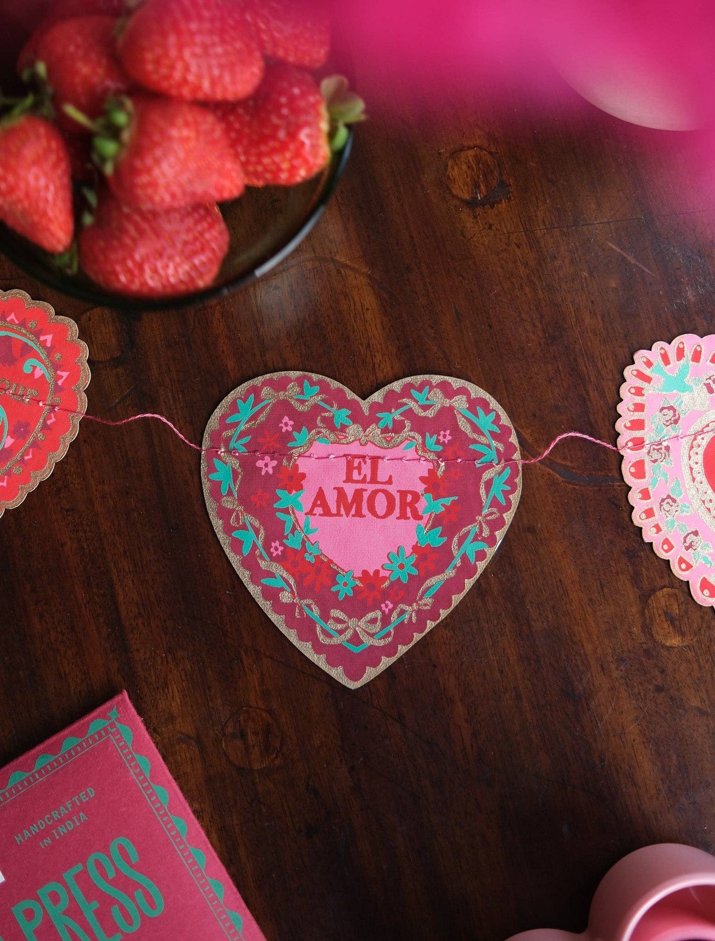 VALENTINE'S SEWN GARLAND