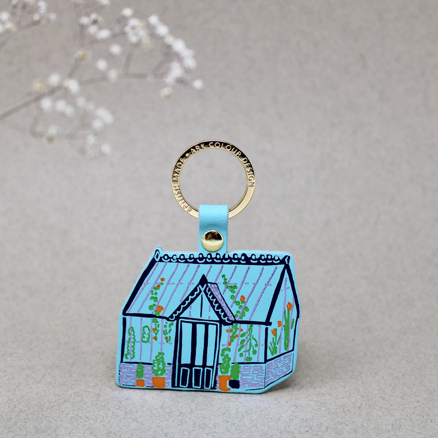 Greenhouse Key Fob: Yellow
