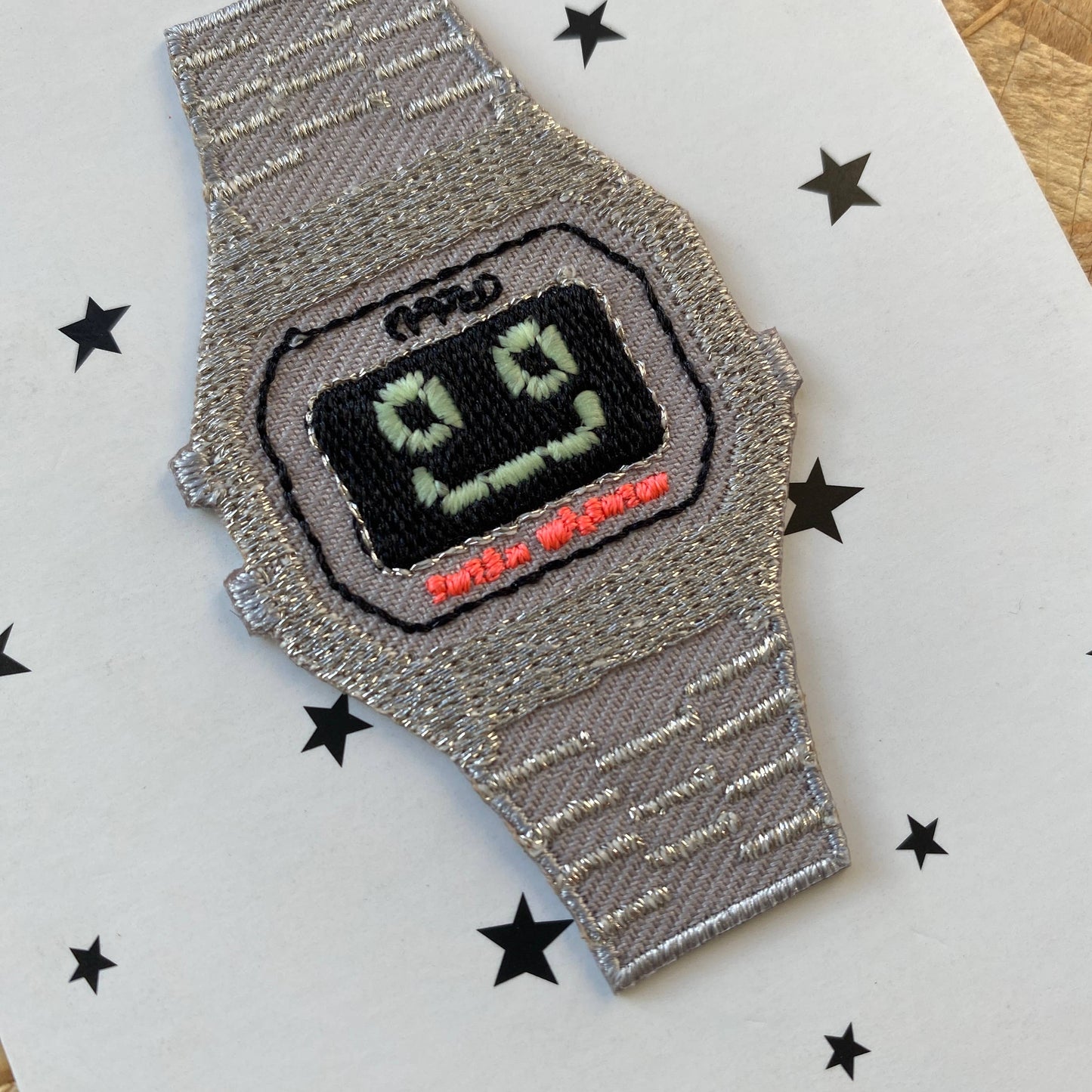 Iron on Patch - Happy Watch
