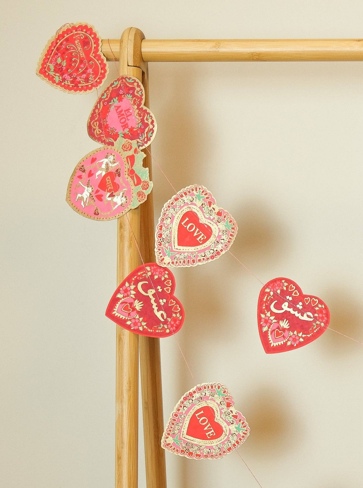 VALENTINE'S SEWN GARLAND