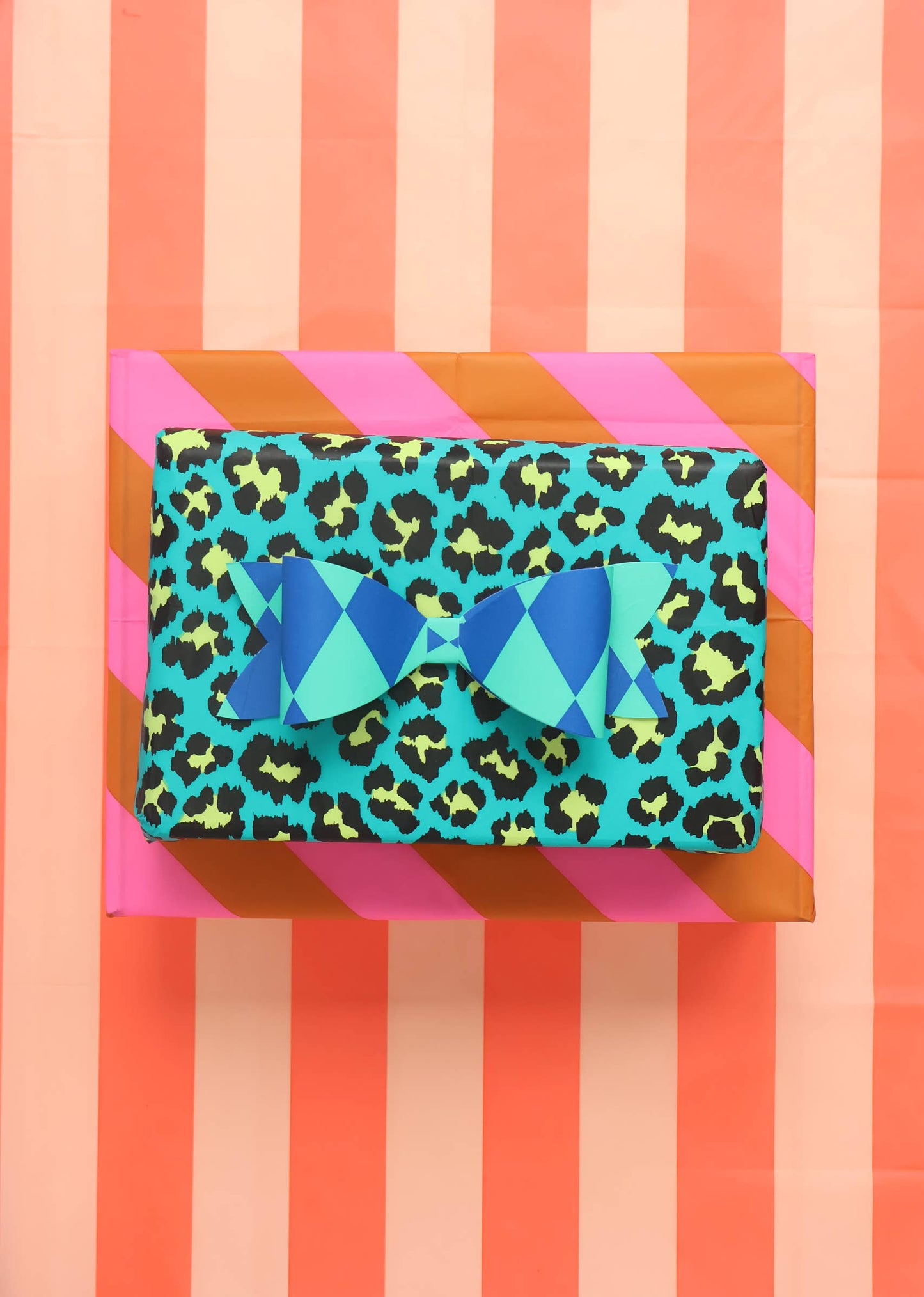 Luxury Tissue Paper Gift Wrap | Leopard  | Apple/Jade