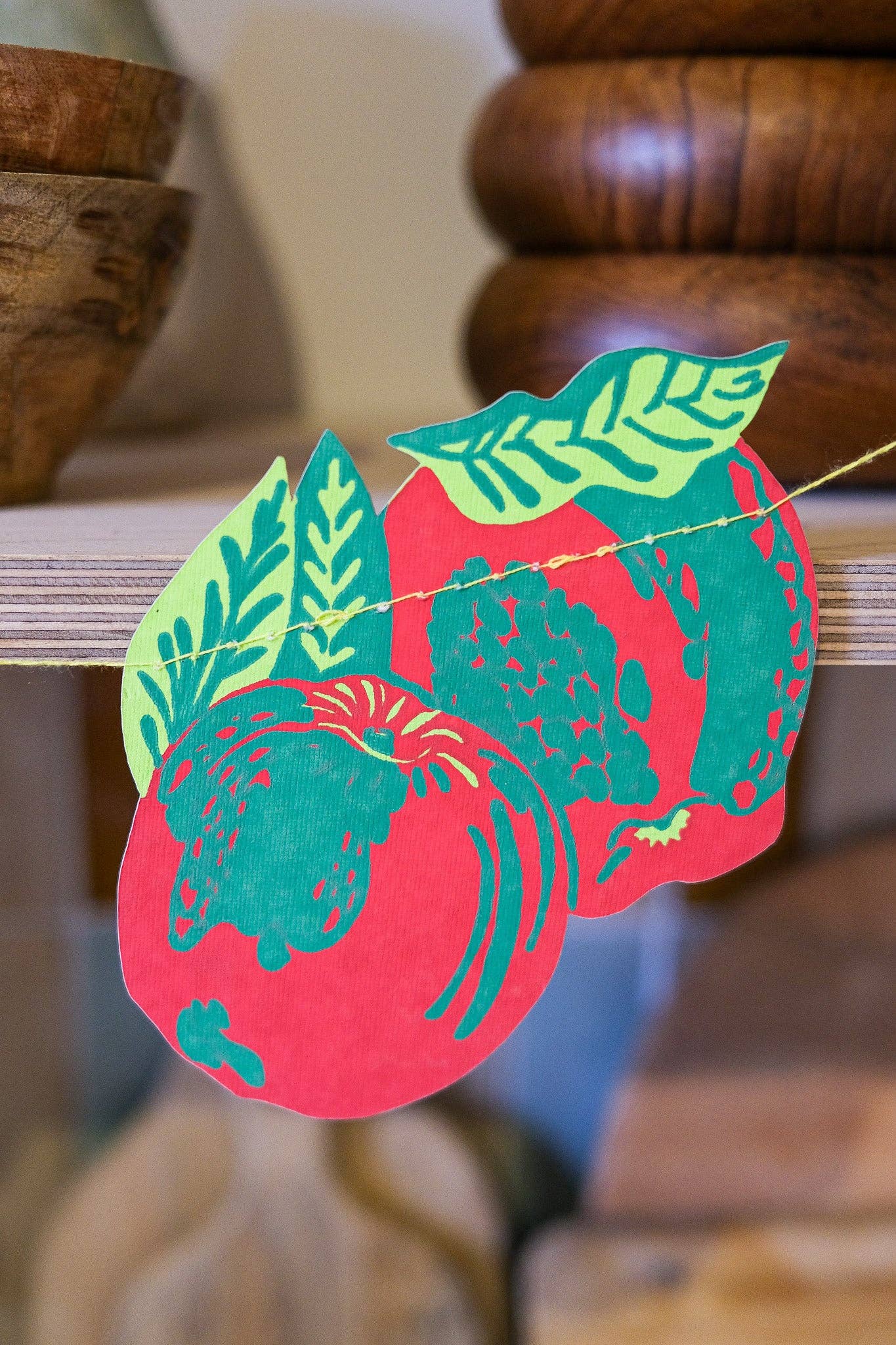 UK/EU: Fruit Sewn Garland