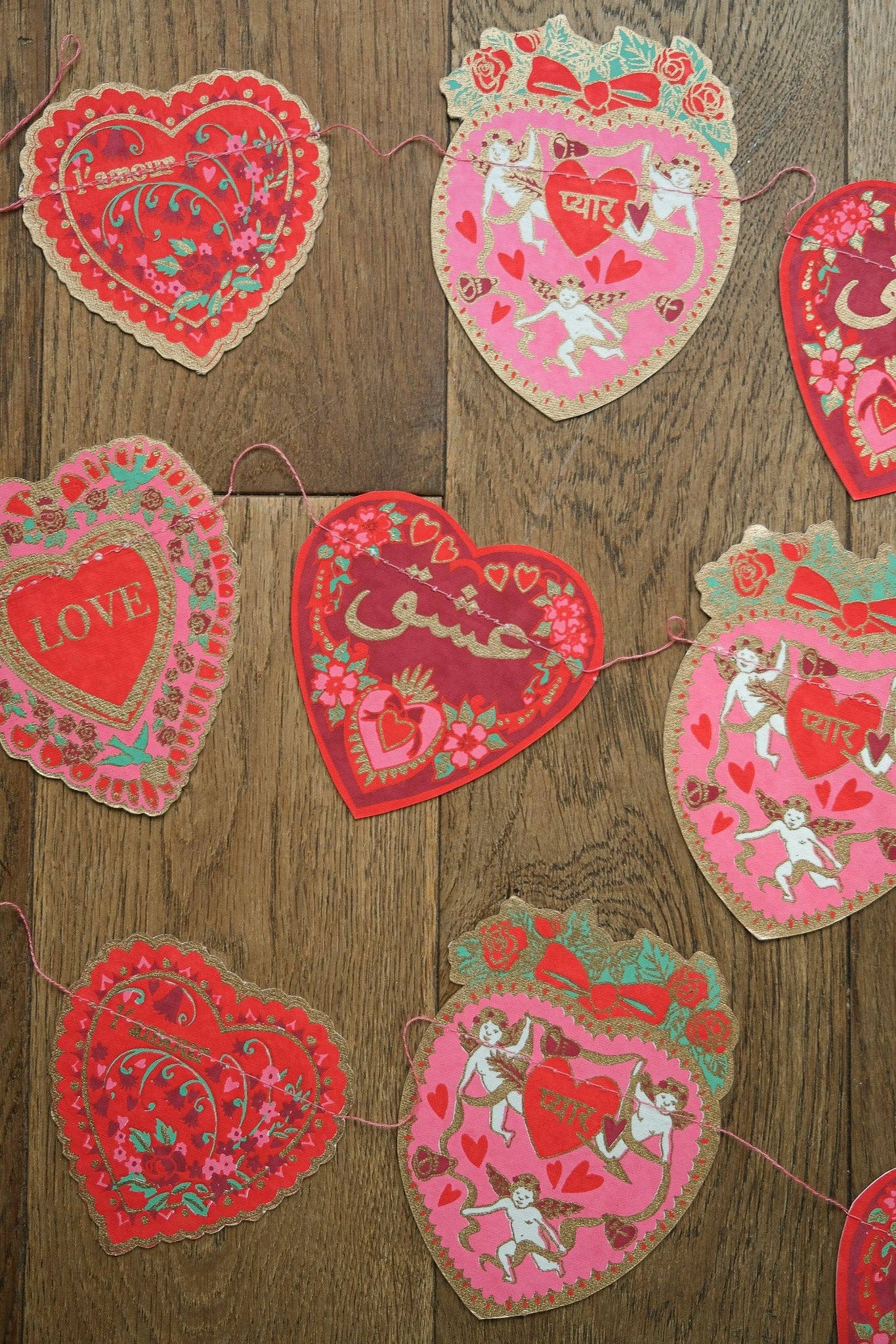 VALENTINE'S SEWN GARLAND