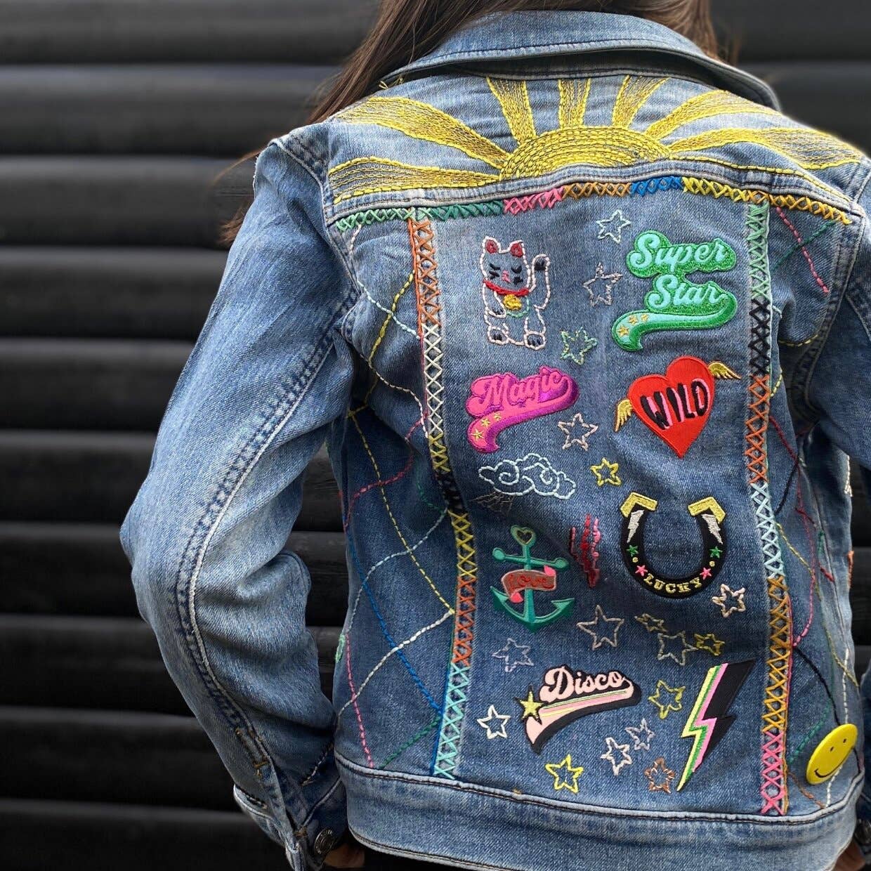 Iron on Patch - Chameleon