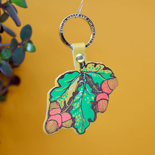 Mighty Oaks Key Fob: Ochre