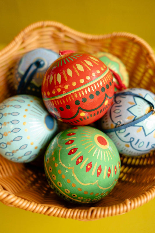 Jolly Green Bauble Bag - Set of Three