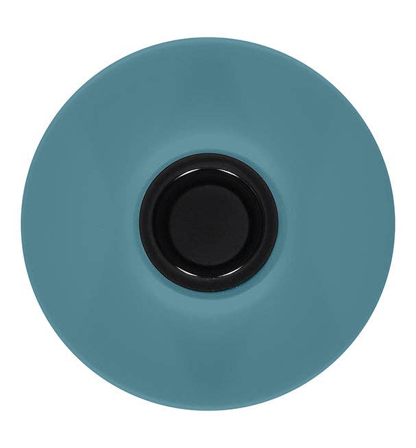 Small Pompadour Blue Candleholder
