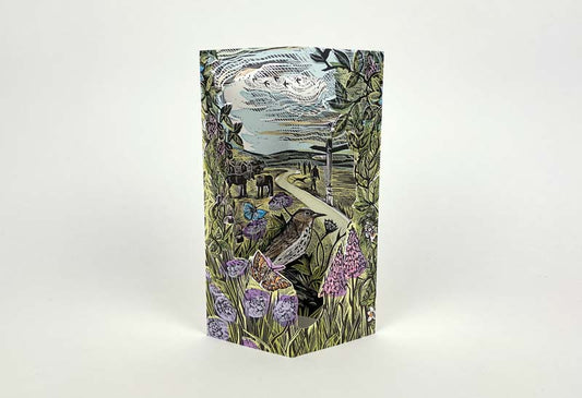 Art Angels 3D 'The Common' by Angela Harding Greetings Card