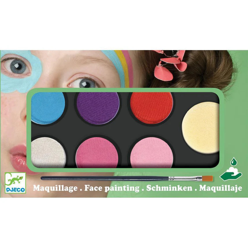 Djeco Body Art Face Paint Set - Sweet Colours