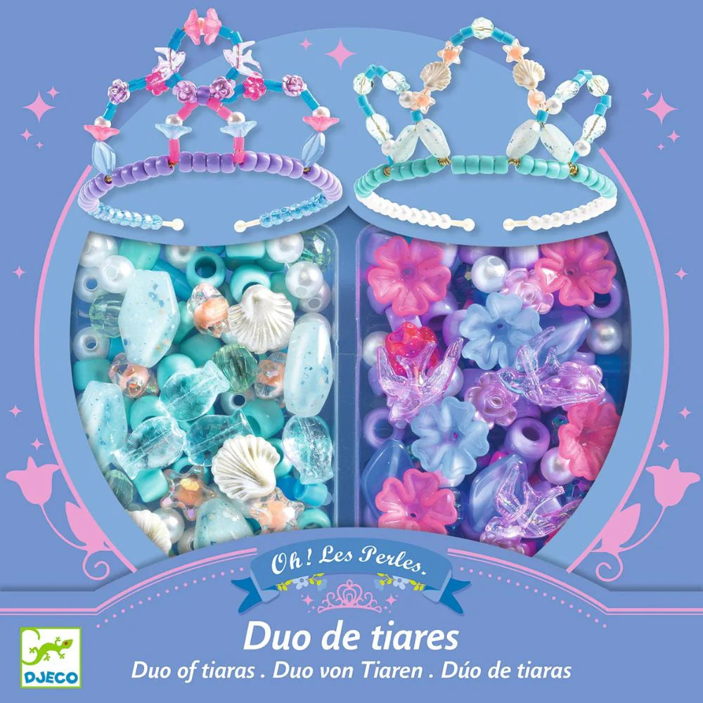Djeco Duo of Tiaras - Blues