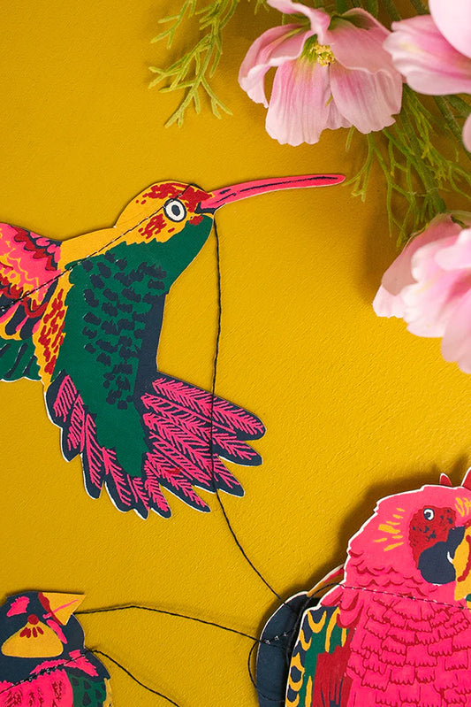 Tropical Birds Garland