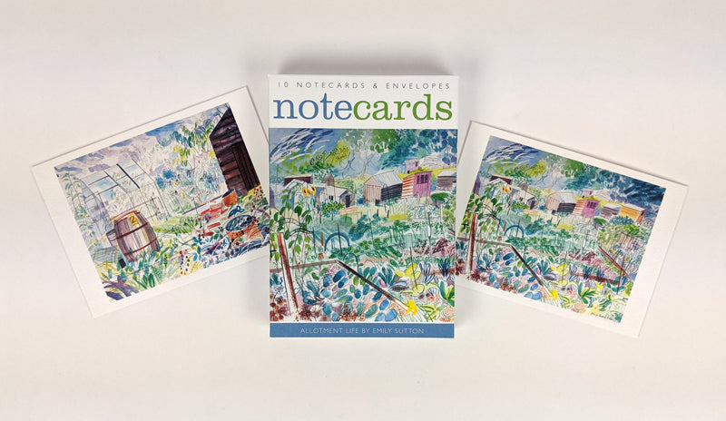 Allotment Life by Emily Sutton Notecards