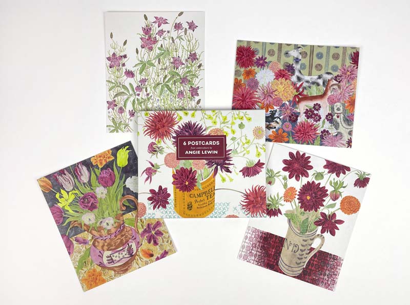 Angie Lewin Postcards