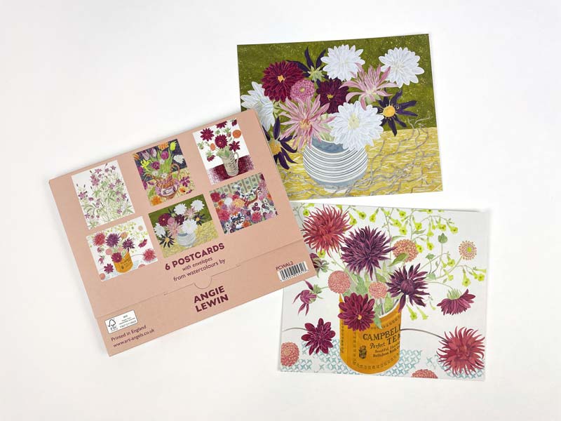 Angie Lewin Postcards
