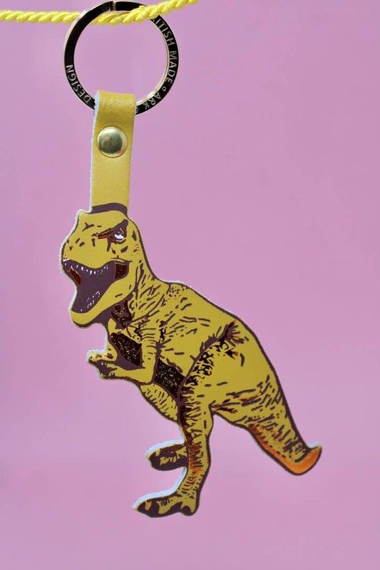 T-Rex Key Fob: Ochre