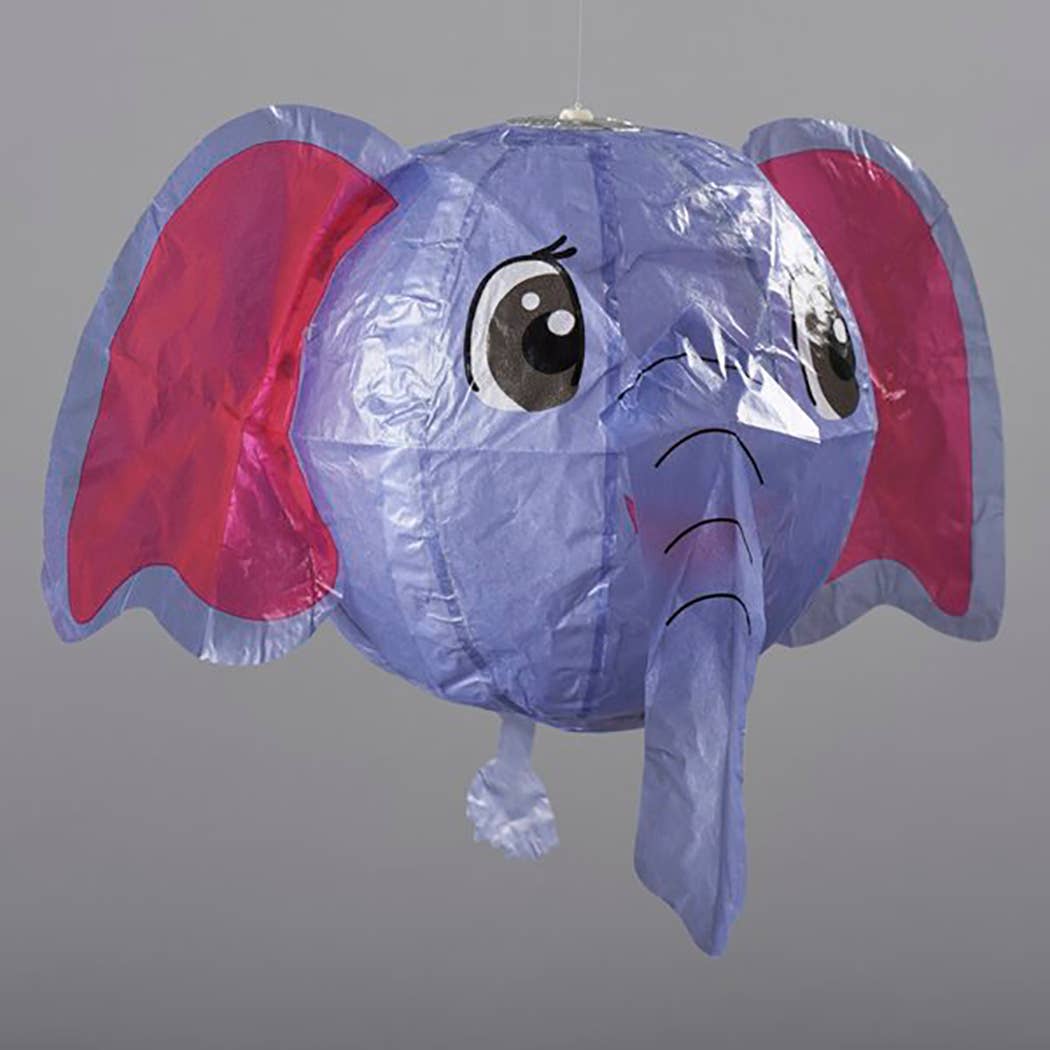 Japanese Paper Balloon Card - Elephant