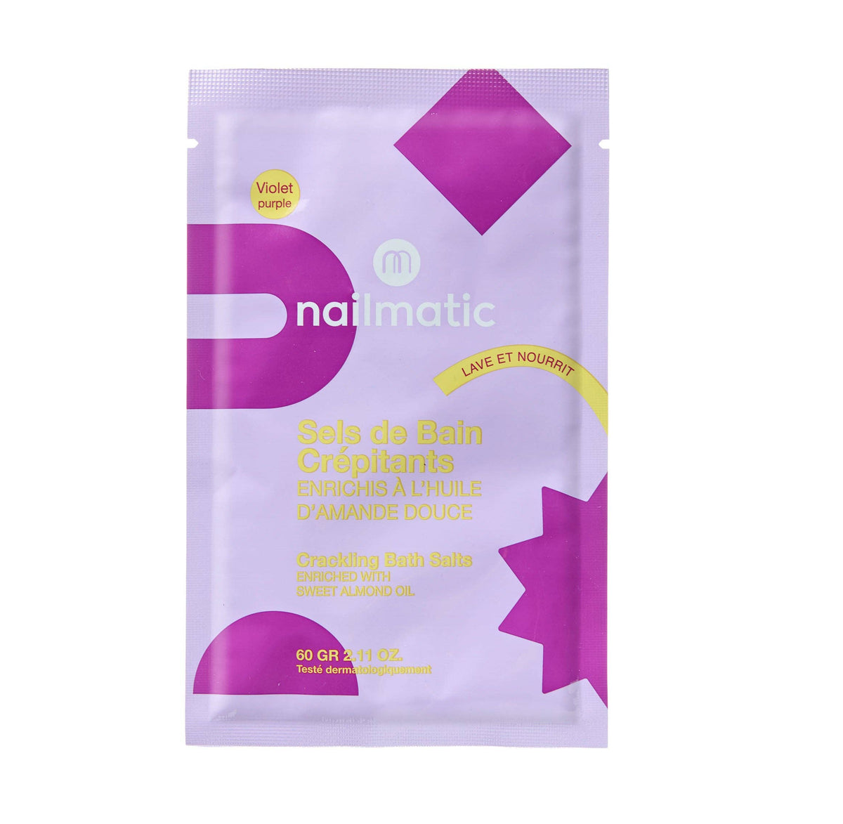 Nailmatic Violet Crackling Bath Salts: Default Title